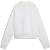 Puma Sweat-shirt gris clair / blanc