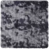 vidaXL Tapis Shaggy à poils longs NAVARRA gris foncé 240x240 cm