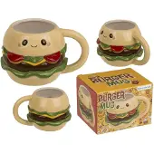 Ootb Becher, Kawaii Burger, aus Dolomit, Tasse, Marron