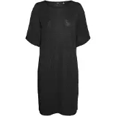 Vero Moda Robe 'VMKANVA' noir / argent