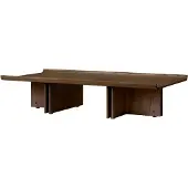 Audo Copenhagen Conrad Lounge Table Basse Dark Stained Oak