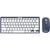 Pantone PT-KB09N clavier Souris incluse Maison RF sans fil QWERTY Italien Marine
