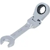 Bgs Clé mixte à cliquet courte à couder 10 mm (10 mm)