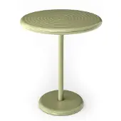 Tom Dixon Groove Outdoor Petite Table Ronde Moss