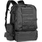 Red Rock Outdoor Gear Diplomat Backpack, noir