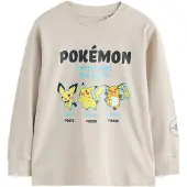 Next T-Shirt 'Pokémon' sable / aqua / jaune / noir