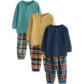Next Pyjama bleu marine / turquoise / curry / orange