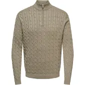 Only & Sons Pull-over 'ONSLOUI' taupe