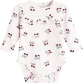 Cool Club Barboteuse / body violet foncé / rose pastel
