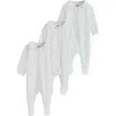 Next Pyjama vert clair / pêche / blanc