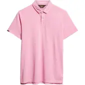 Superdry Studios Jersey Short Sleeve Polo Rose L Homme