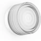 Wever & Ducre Hajo Phase-Cut Applique-Plafonnier White | Clear | 2700K