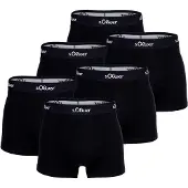 s.Oliver Boxers noir / blanc