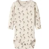 Lil´ Atelier Barboteuse / body beige / olive / bordeaux