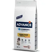 Advance Aliment Pour Chien Adulte Sensible Advance Canine Adult Sensitive Saumon Riz 12kg