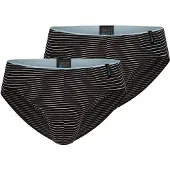 Schiesser Slip ' Long Life Soft ' graphite