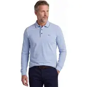 New zealand auckland NZA Polo Manches Longues Hamton Piqué Bleu