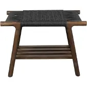 Dutchbone Stool Kintaro Walnut
