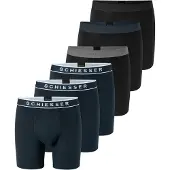 Schiesser Boxers '95/5 Multi' bleu foncé / noir