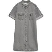 Vero Moda Robe-chemise 'Jennie' gris denim