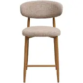 Ebuy24 Cara tabouret de comptoir couleur sable.
