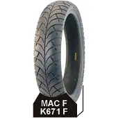 Kenda Mac F 110/70-16 52p Touring Tire Argenté 110/70 / R16