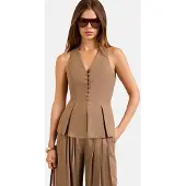 Friends Like These Gilet de costume cappuccino