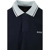 BOSS pour homme. 50561815 Blocs Polo marine (L), Casuel, Coton, Manche courte