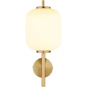 Globo Lighting Applique murale dorée Ewald verre blanc