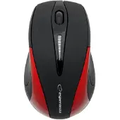 Esperanza EM101R - souris - 2.4 GHz - rouge