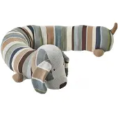 Smallstuff Peluche - 130x10 cm - Lit chien - Bleu av. A Rayures - - UneTaille - Peluche