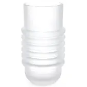 Tom Dixon Press Vase Large | Frosted