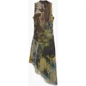 Desigual Robe vert / mélange de couleurs