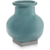 Serax Rosamar Pot de Fleurs Turquoise|Grey | 07