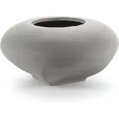 Serax Josephine Concrete Vase 06 avec Tube en Verre