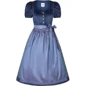 Spieth & Wensky Dirndl 'Kirchsee' bleu foncé