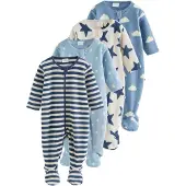 Next Pyjama crème / opal / bleu clair / bleu foncé