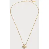 Juicy Couture Chaîne 'Crystal Heart Small Pendant' or / transparent