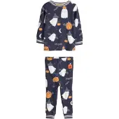 Next Pyjama 'Halloween' abricot / noir / blanc