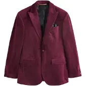 Next Veste de costume bourgogne