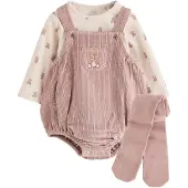 Next Set ivoire / brocart / rose ancienne / blanc