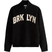 Next Pull-over écru / noir chiné