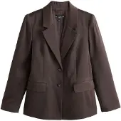 Next Blazer chocolat