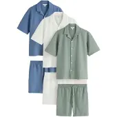 Next Tenue d'intérieur écru / saphir / vert