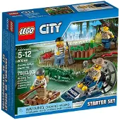 LEGO 60066 City - Kit de démarrage de la police des marais
