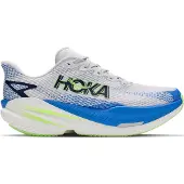 Hoka One One Chaussure de course 'Mach X 3' bleu / bleu nuit / gris clair / vert fluo