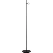 Masterlight Lampe de pied Talana noir avec du nickel