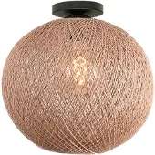 Masterlight Lampe de plafond Corda Rotin Ø 30cm