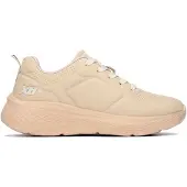 Xti pour femme. 14627104-BEIGE Baskets 146271 beige (36), Plat, Lacets, Casuel