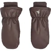Wheat Gants 'Mittens Stormy' brun foncé / blanc